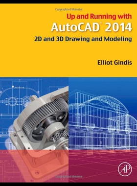 【预售】Up and Running with AutoCAD 2014: 2D and 3D Drawi