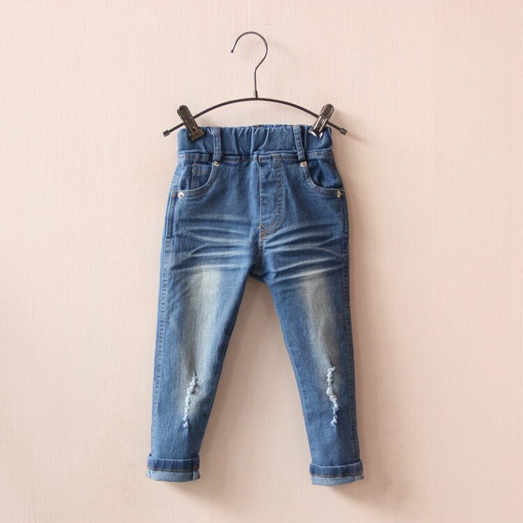 Pantalon fille SD45 en toile - Ref 2061810 Image 1