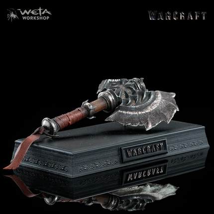 【店铺特惠】新西兰 WETA 魔兽世界 电影 WOW 1:6 橙斧