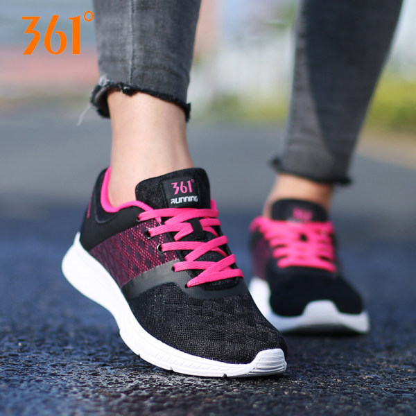 361度 休闲轻便 女式气垫跑步鞋 旅游鞋 优惠券折后￥89包邮史低（￥139-50）3色可选 京东￥149+