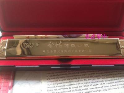 专业高级口琴成人 提供免费刻字练习铃木金蝶超级24孔复音 珍藏版
