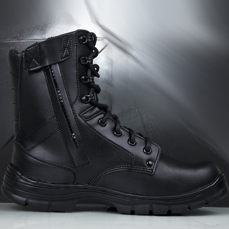 Boots militaires pour homme - choc - Ref 1397636 Image 10