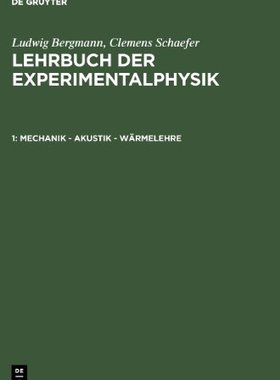 【预售】Mechanik - Akustik - Warmelehre