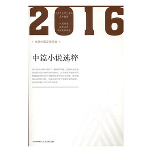 正版 中篇小说选粹 杨庆祥 书店 中国书籍 书 畅想畅销书