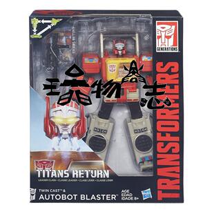 玩物尚志 变形金刚经典IDW泰坦归来头领战士领袖级录音机 L级三变