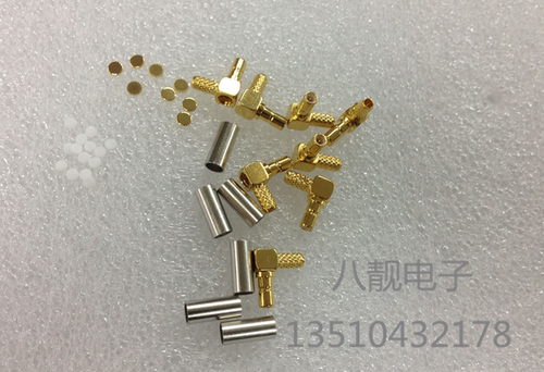 SSMB-JW1.5(50欧姆) 同轴连接器 转接头 射频连接器 SSMB弯公头