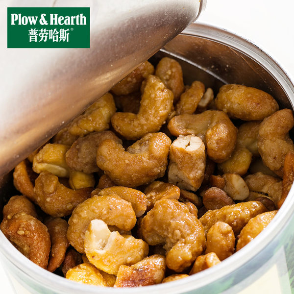 美国进口 Plow&Hearth 烤蜂蜜腰果 340g 优惠券折后￥23.64包邮含税（￥39-20+4.64）