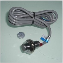 沪工牌 霍尔传感器 NJK-5002C 直径12MM 配磁钢 厚2MM线长1.2米