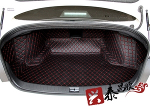 适用于东风英菲尼迪Q50L后备箱垫 英菲尼迪q50l全包围后备箱垫
