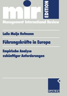 Fuhrungskrafte Europa Empirische Z... Analyse 预售