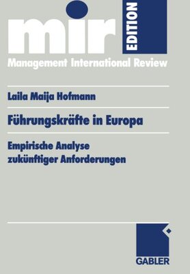 【预售】Fuhrungskrafte in Europa: Empirische Analyse Z...