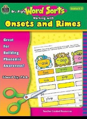【预售】Dr. Fry's Word Sorts: Working with Onsets and Rim