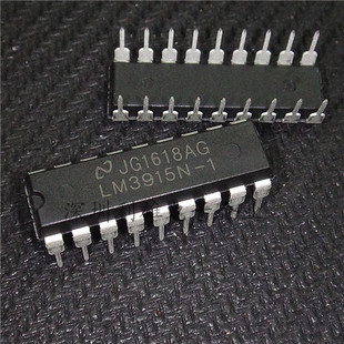全新原装 LM3915N-1  直插 DIP-18  LED条形图显示驱动器芯片