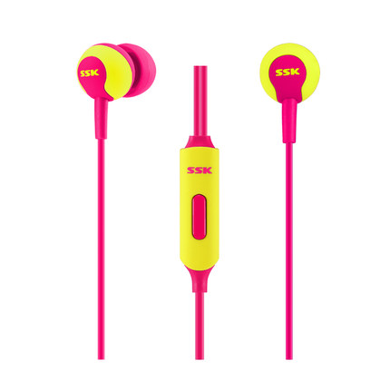 SSK/飚王 EP-AM15S手机平板电脑重低音入耳式 通用线控带麦耳塞