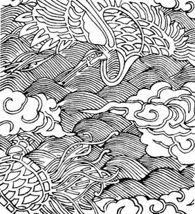 中日图案设计基本元 Designs 素 Elements 187P 线稿图 设计素材