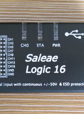 Saleae USB saleae16 100M逻辑分析仪 支持官方版本 logic