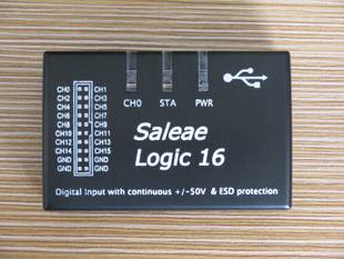 USB 本 saleae16 支持官方版 logic 100M逻辑分析仪 Saleae