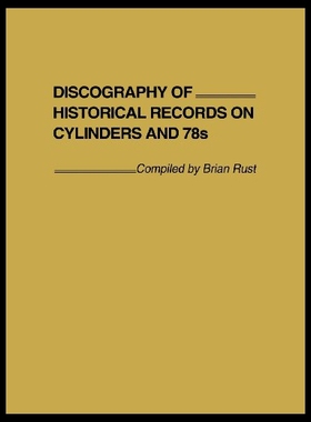 【预售】Discography of Historical Records on Cylinders an
