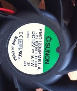 A.F.GN 9.1W PMD1208PMB1 8CM厘米變頻器風(fēng)機扇8038 3線建準 12v