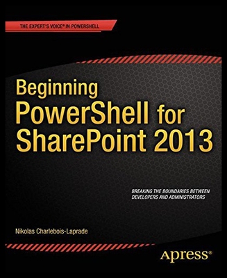 【预售】Beginning Powershell for Sharepoint 2013