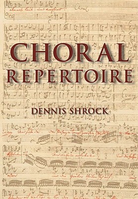 【预售】【预售】Choral Repertoire