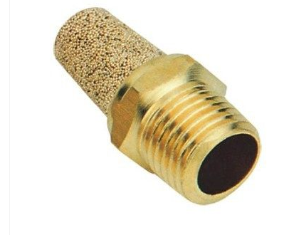 消音器4v210-08电磁阀消声器螺纹