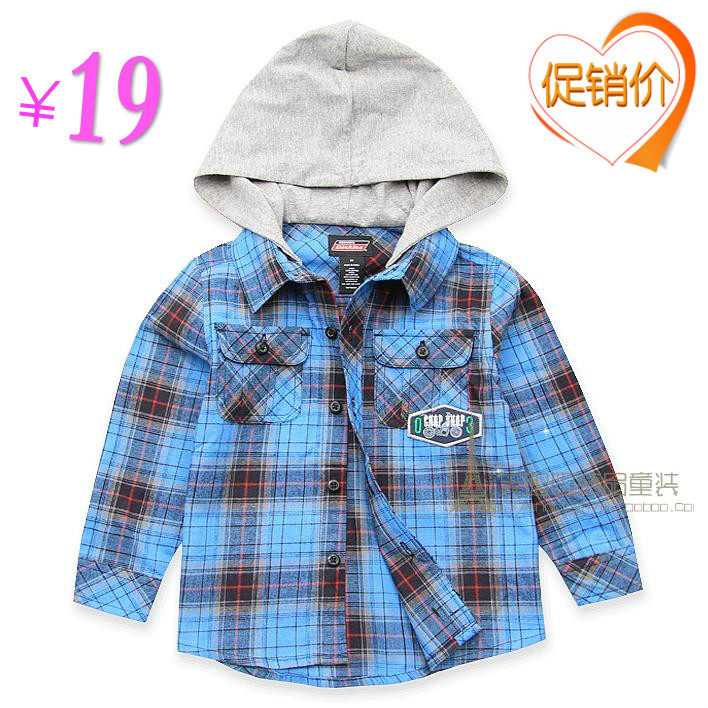 Chemise garcon à manche longue - Ref 2079337 Image 1