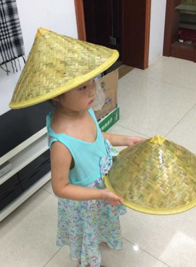 竹青舞台越南亲子款纯手工斗笠