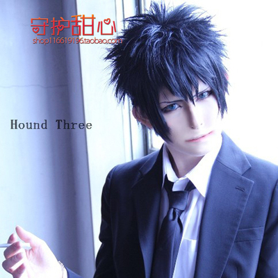 {甜心家}包邮心理测量者PSYCHO-PASS狡啮慎也北本笃史cosplay假发