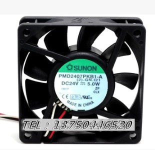 建准SUNON PMD2407PKB1-A 7020 7CM 24V 5.0W 变频器风扇
