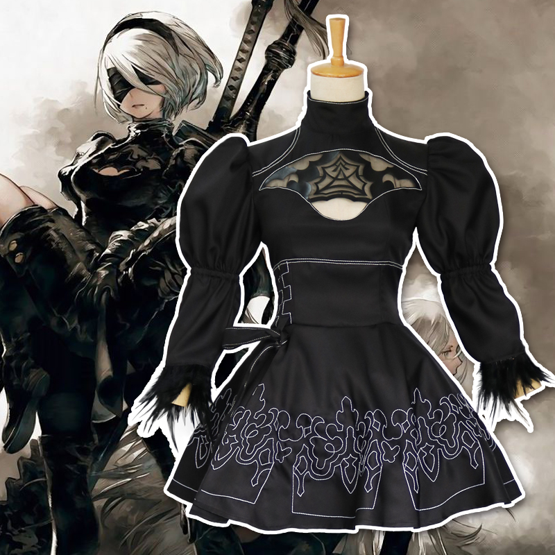 尼尔机械纪元cos服女装cosplay动漫全套2b姐9s cos现货服饰女c 服