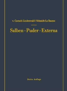 【预订】Salben . Puder . Externa