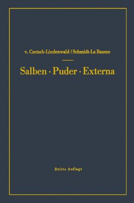 【预订】Salben . Puder . Externa