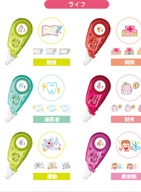 日本PLUS|普乐士|Petit Deco Rush|迷你花边带|修饰带|生活系列