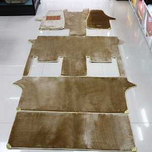 大众迈特威T5 T6汽车脚垫MPV商务车Multivan羊毛羊绒专用汽车脚垫