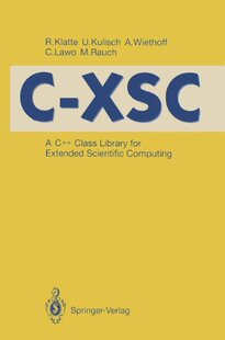 【预订】C-Xsc: A C++ Class Library for Exten...