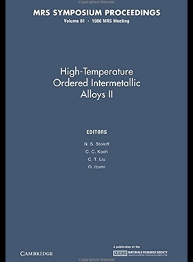 【预售】High-Temperature Ordered Intermetallic Alloys II: