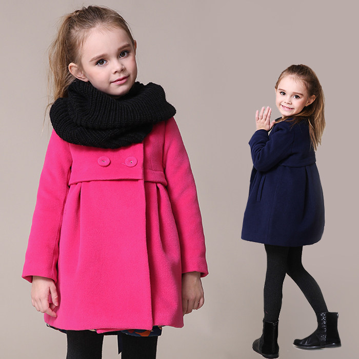 Manteau pour fille MIQIDIDA en mélange - Ref 2161754 Image 3