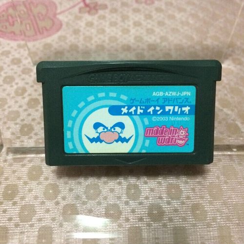 正版卡带瓦里奥制造任天堂GBA