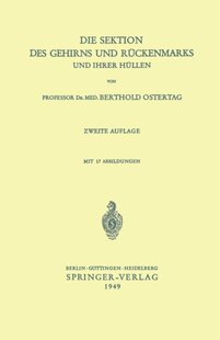 【预订】Die Sektion Des Gehirns Und Ruckenma...