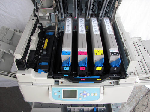 OKI c9600 c9650 c9800 c910 c9850 es3640 cx3641mfp废粉管组件