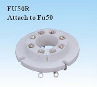 电子管管座供应FU50R大号八脚电子管插座