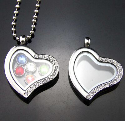floating charms locket 玻璃相框 DIY盒子 速卖通 外贸货源批发