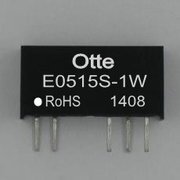 DCDC隔离电源模块 5V转正负15V 输出1W E0515S-1W 厂家热销中
