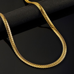 men gold plated chain hiphop fashion necklace night-club hot