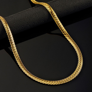 men gold plated chain hiphop fashion necklace night-club hot