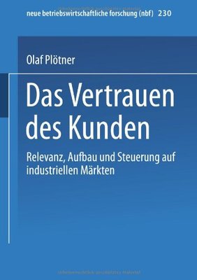 【预售】Das Vertrauen Des Kunden: Relevanz, Aufbau Und...