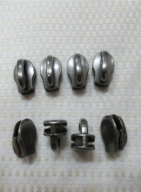 原装进口YKK Excella 金属拉链头 5号拉头 圆头灰沥牙 5SG DFHNT2