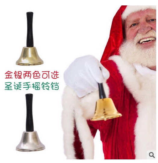 圣诞老人铃铛一字口8mm