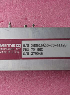 MITEQ OMN616A50-70-41428 70MHz SMA 频综 射频微波锁相环振荡器